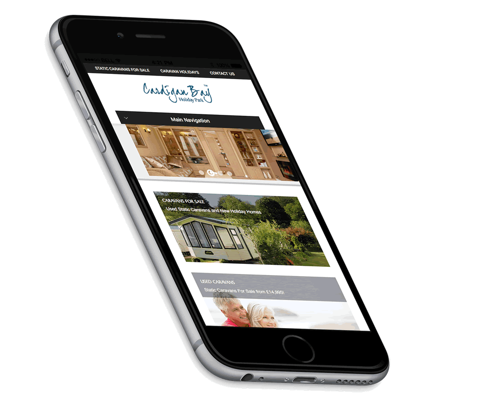 Cardigan Bay Holiday Park Branding Client Branding